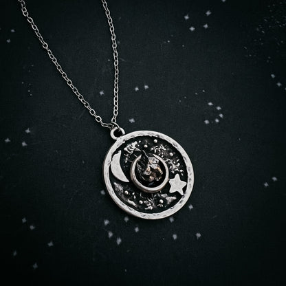 Meteorite Night Sky Pendant