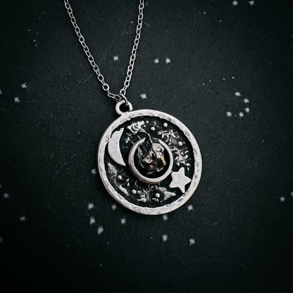 Meteorite Night Sky Pendant