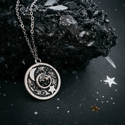 Meteorite Night Sky Pendant