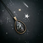 Cosmic Ocean Teardrop Necklace