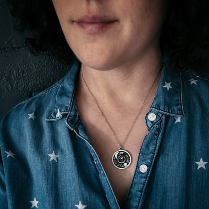 Meteorite Night Sky Pendant