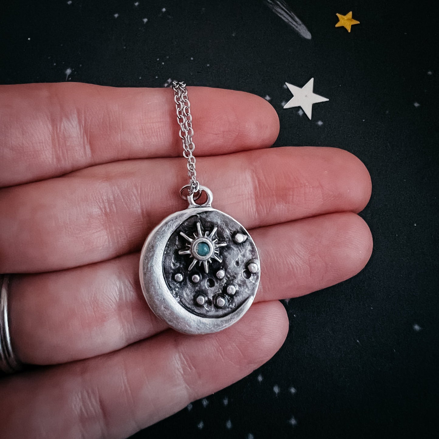 North Star Opal Pendant