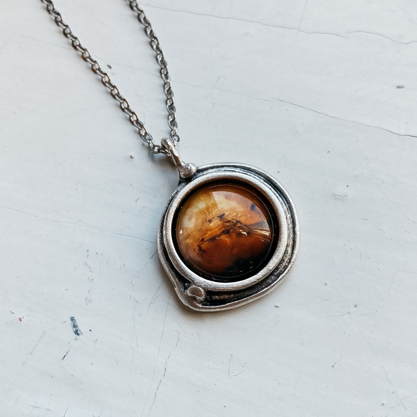 Mars & Moons Pendant