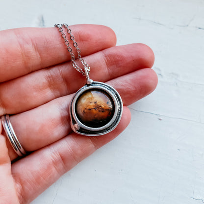 Mars & Moons Pendant