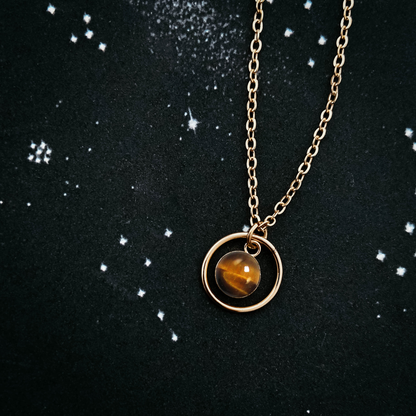 Saturn Rings Mini Necklace