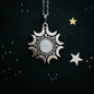 Lunar Halo Moonstone Pendant